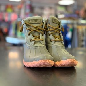 Sperry top-sider duck boot.